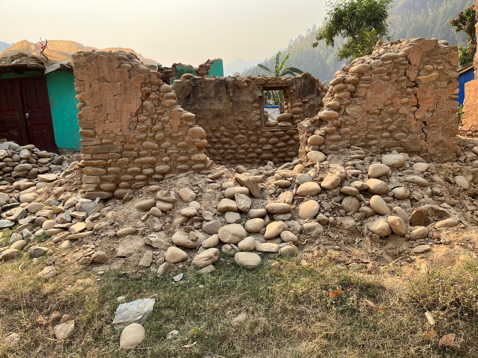 Nepal Building Destruction